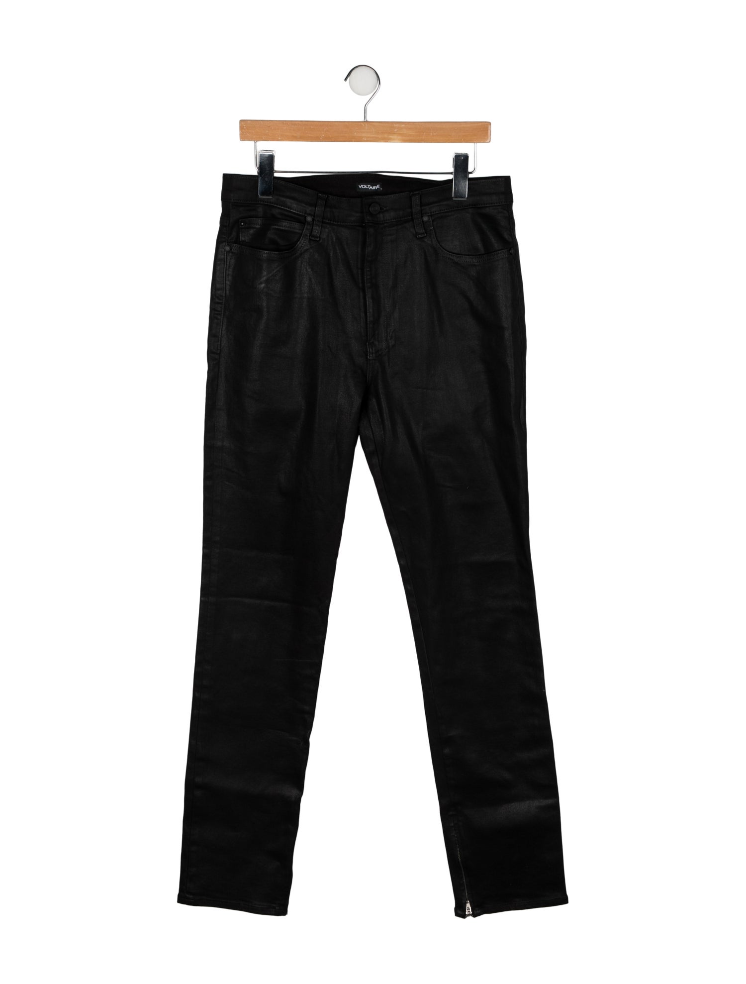 Zadig & Voltaire High-Rise Straight Leg Jeans