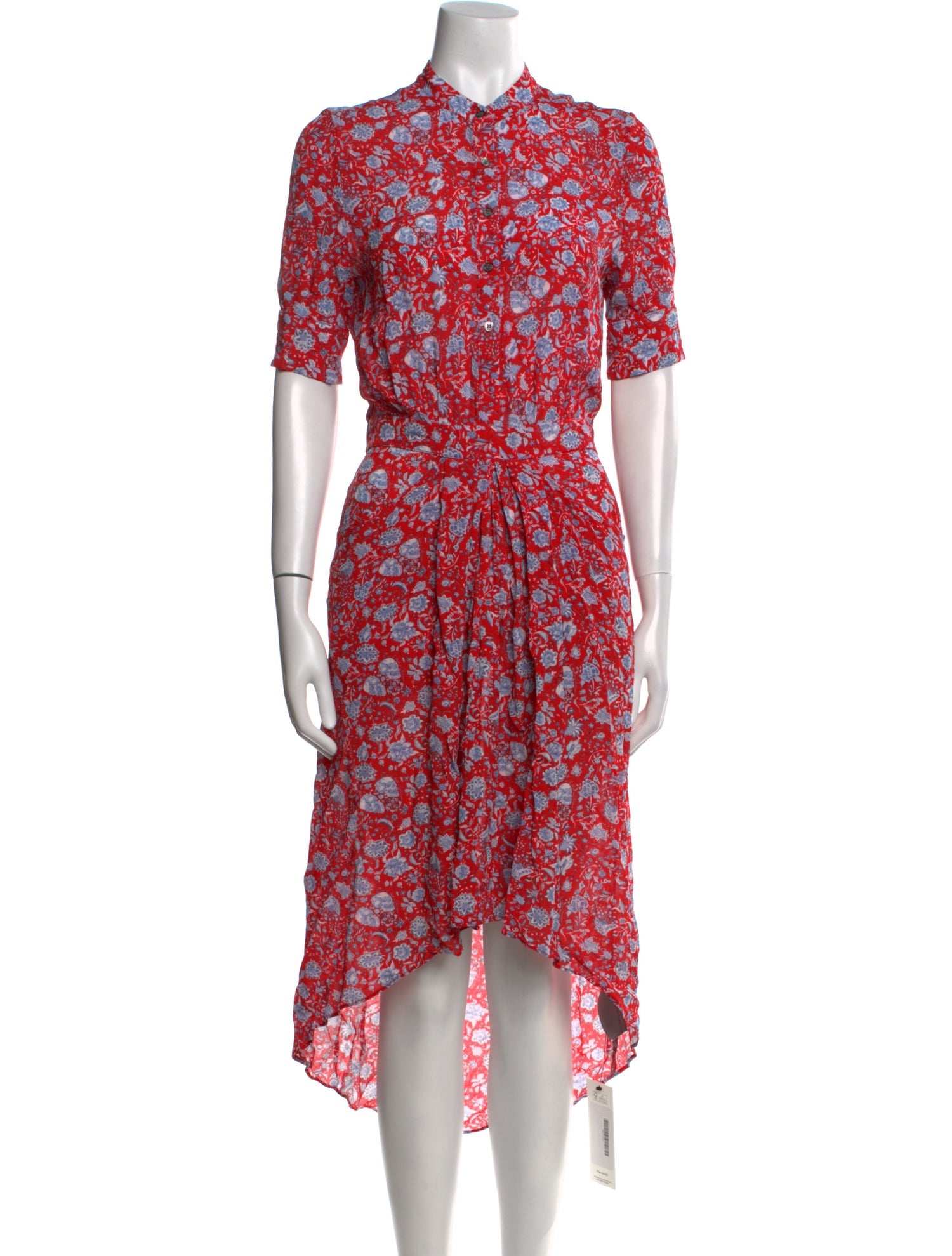 Zadig & Voltaire Floral Print Long Dress