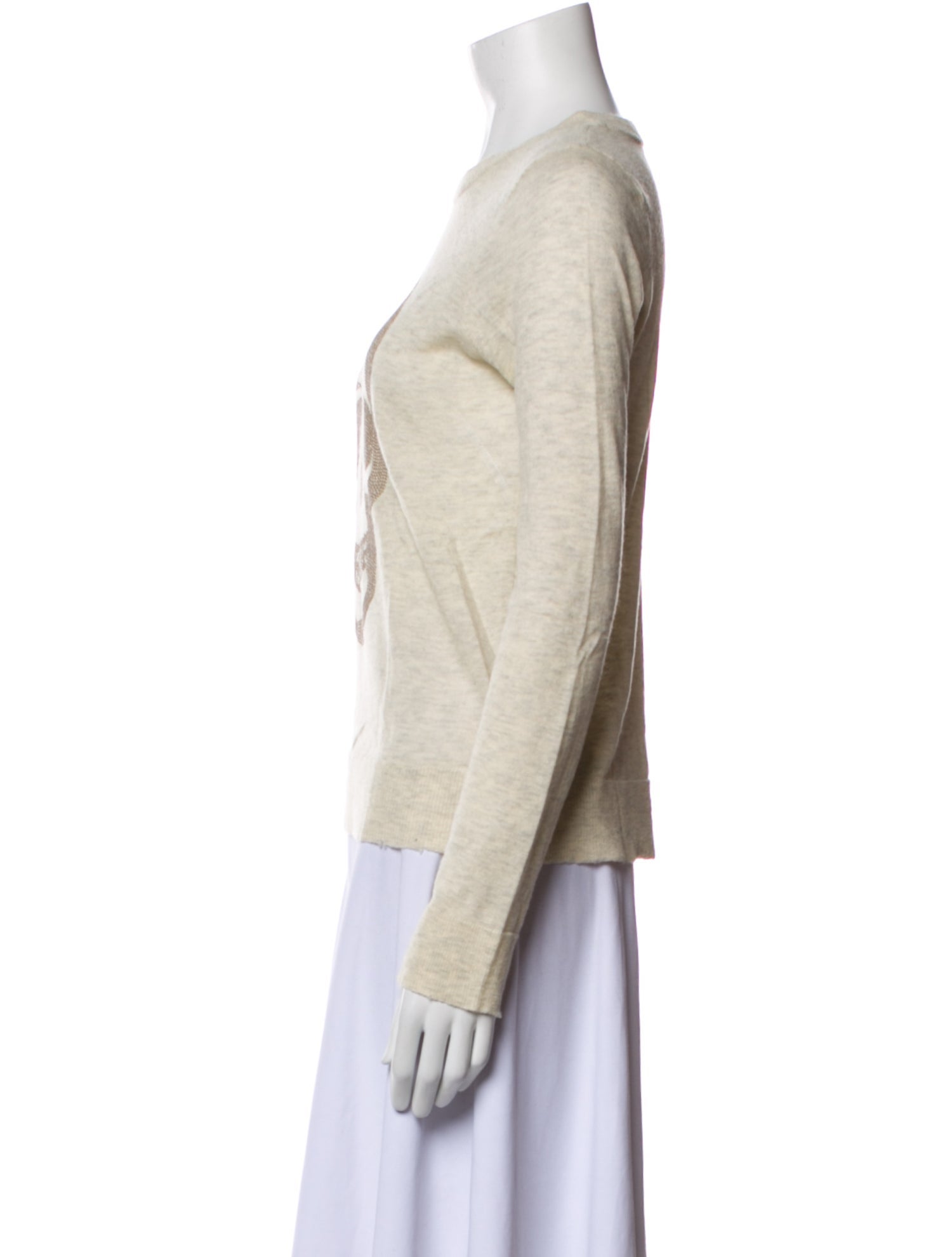 Zadig & Voltaire Cashmere Graphic Print Sweater