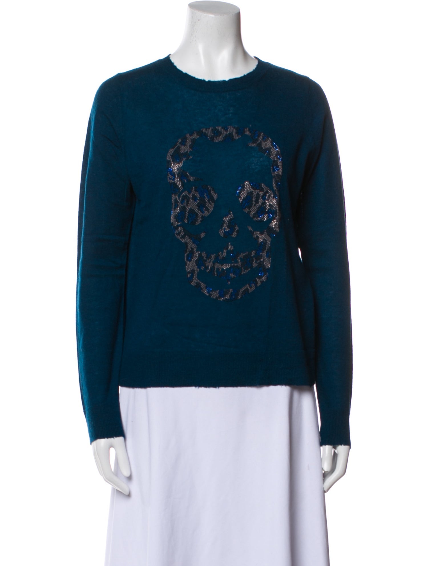 Zadig & Voltaire Cashmere Graphic Print Sweater