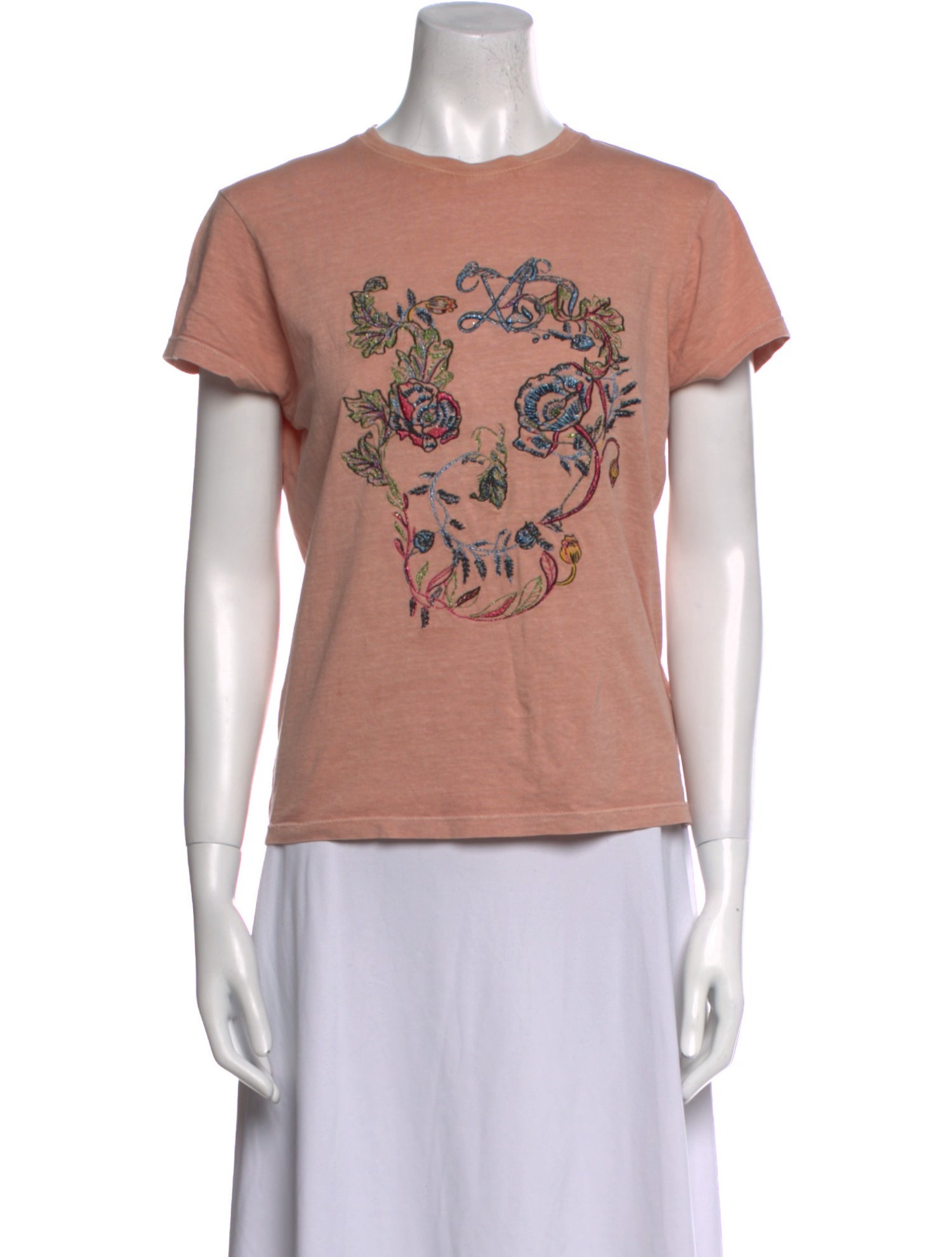 Zadig & Voltaire Graphic Print Crew Neck T-Shirt