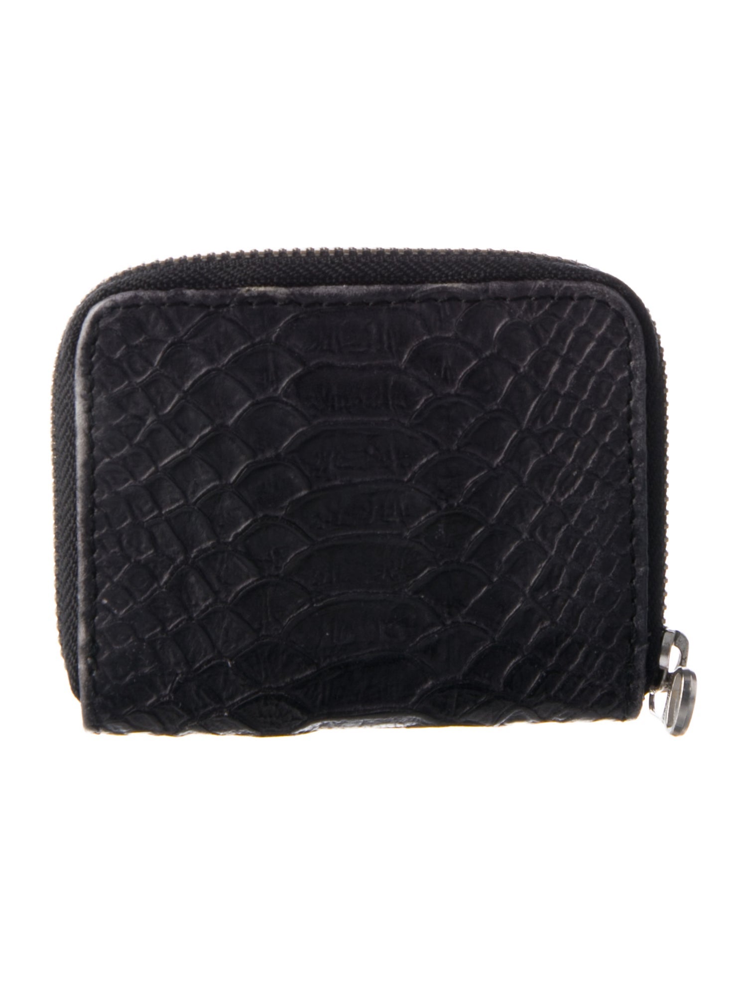 Zadig & Voltaire Snakeskin Compact Wallet