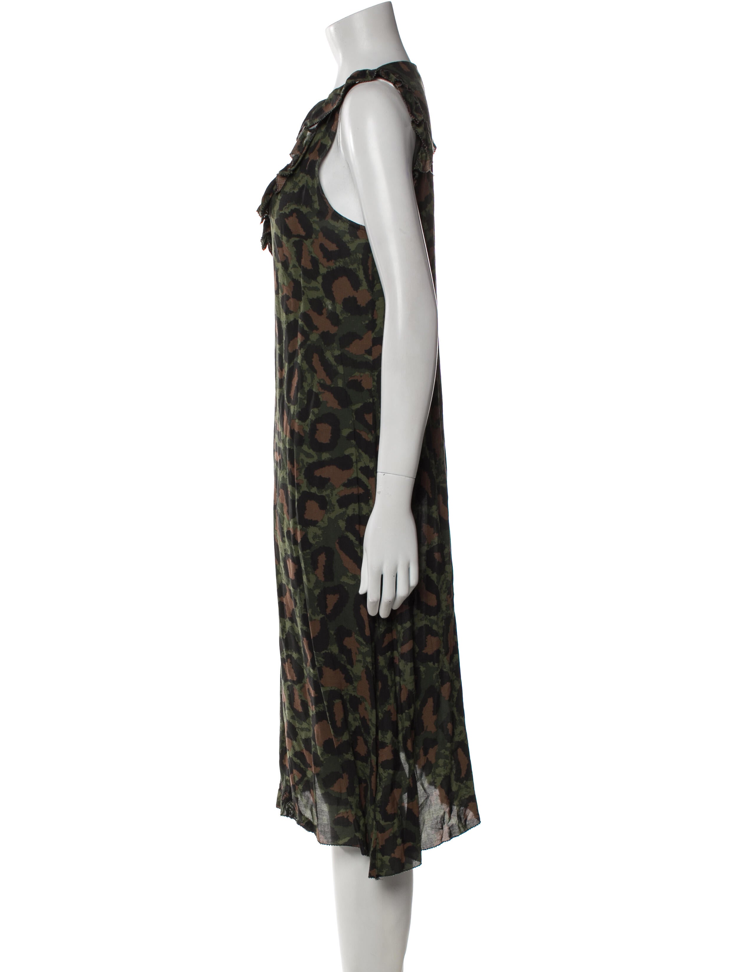 Zadig & Voltaire Printed Midi Length Dress