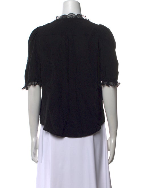 Zadig & Voltaire Silk V-Neck Blouse