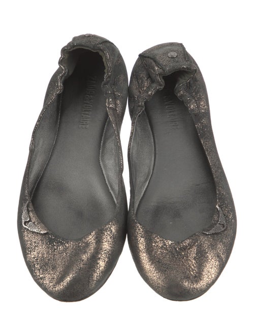 Zadig & Voltaire Suede Ballet Flats