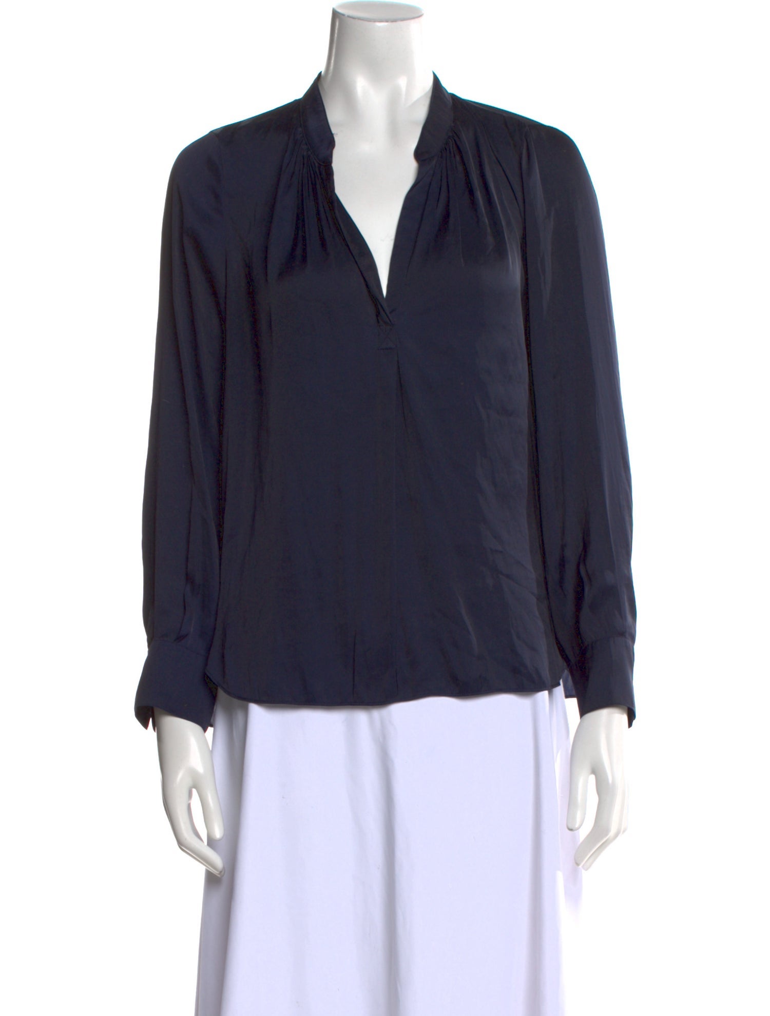 Zadig & Voltaire V-Neck Long Sleeve Blouse