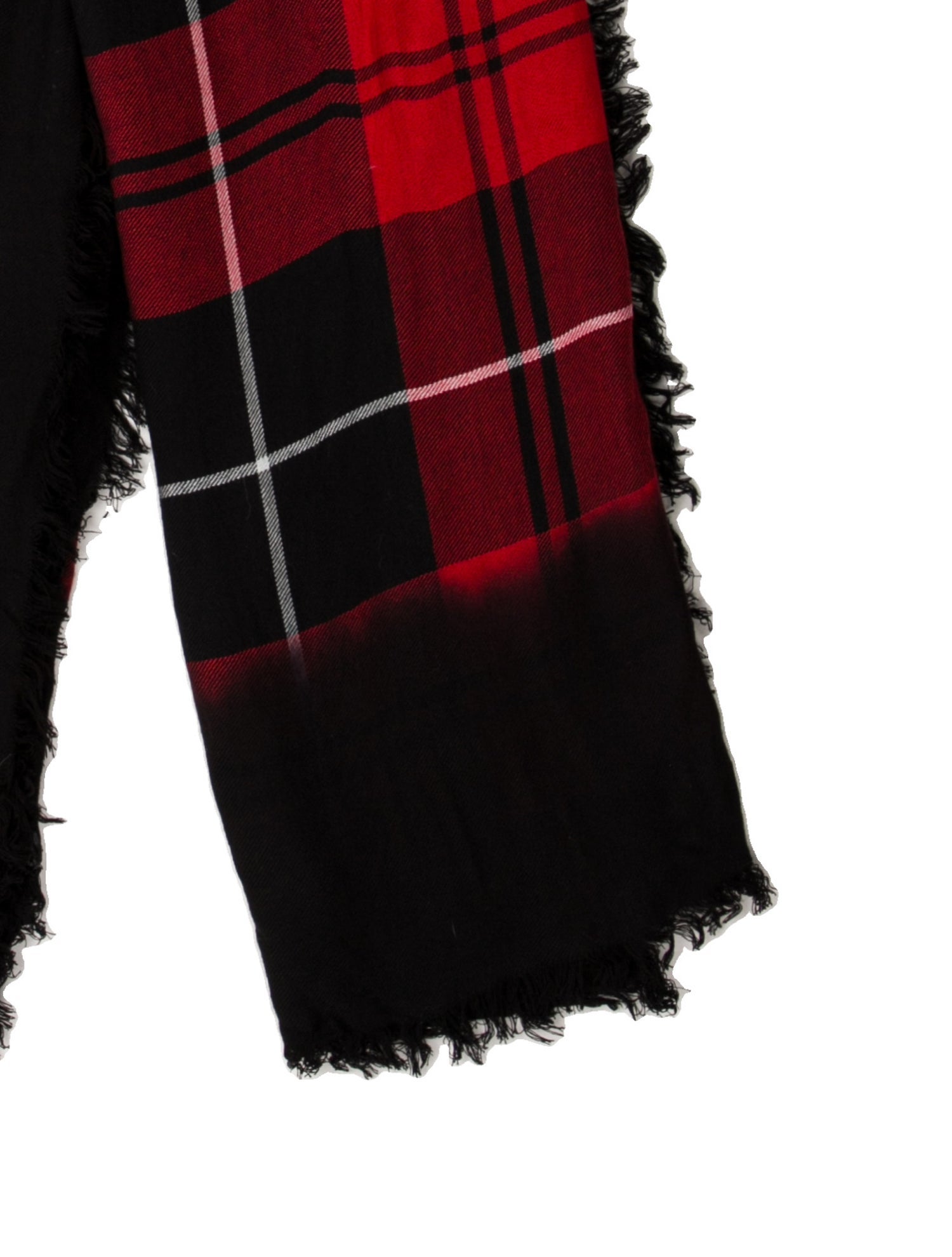 Zadig & Voltaire Plaid Print Scarf