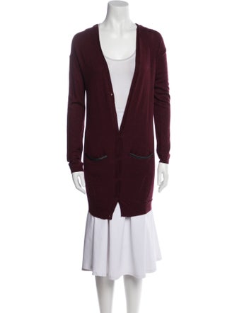 Zadig & Voltaire Wool Open Front Sweater