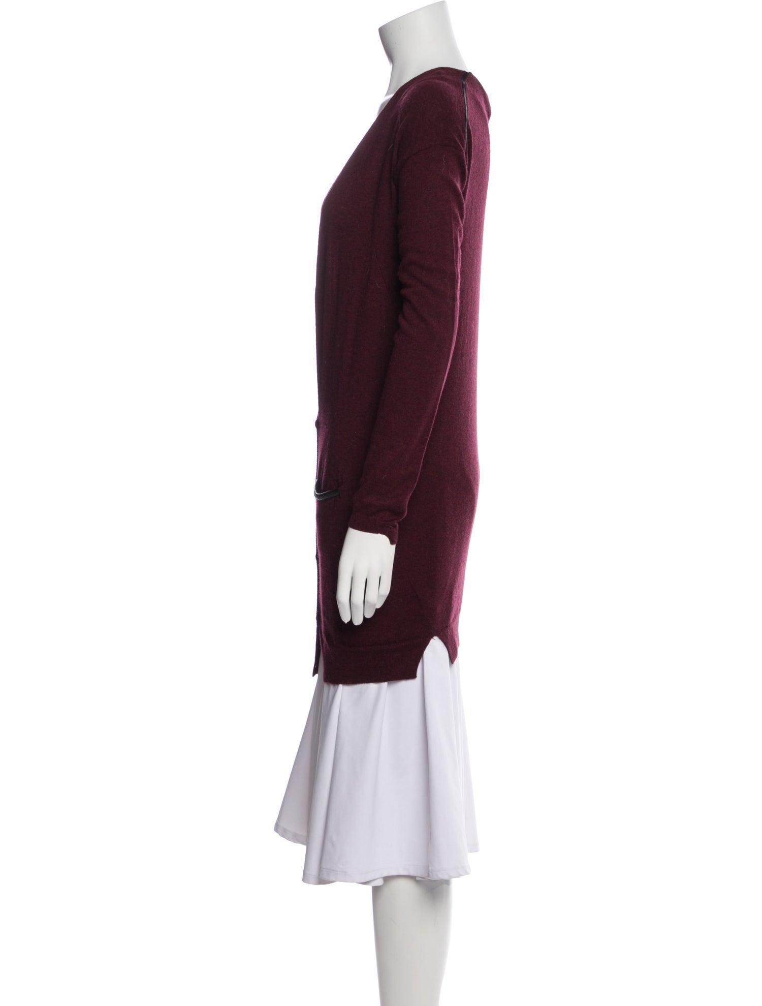 Zadig & Voltaire Wool Open Front Sweater