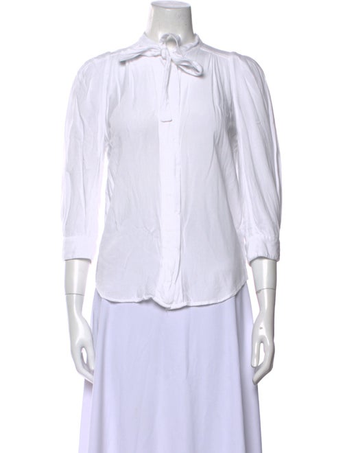 Zadig & Voltaire Three-Quarter Sleeve Button-Up Top