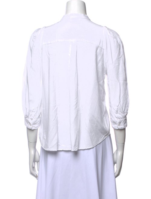 Zadig & Voltaire Three-Quarter Sleeve Button-Up Top