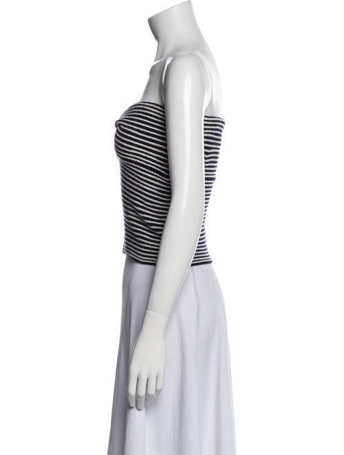 Zadig & Voltaire Wool Striped Crop Top