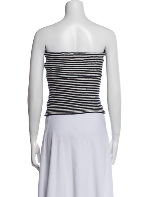 Zadig & Voltaire Wool Striped Crop Top