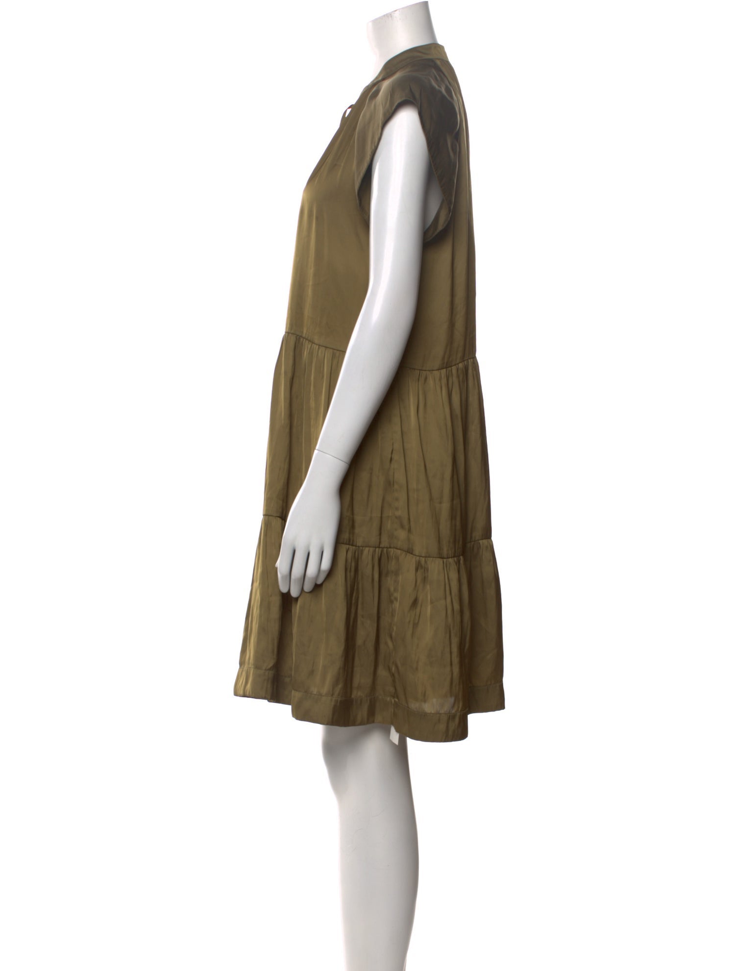 Zadig & Voltaire Tie Neck Mini Dress