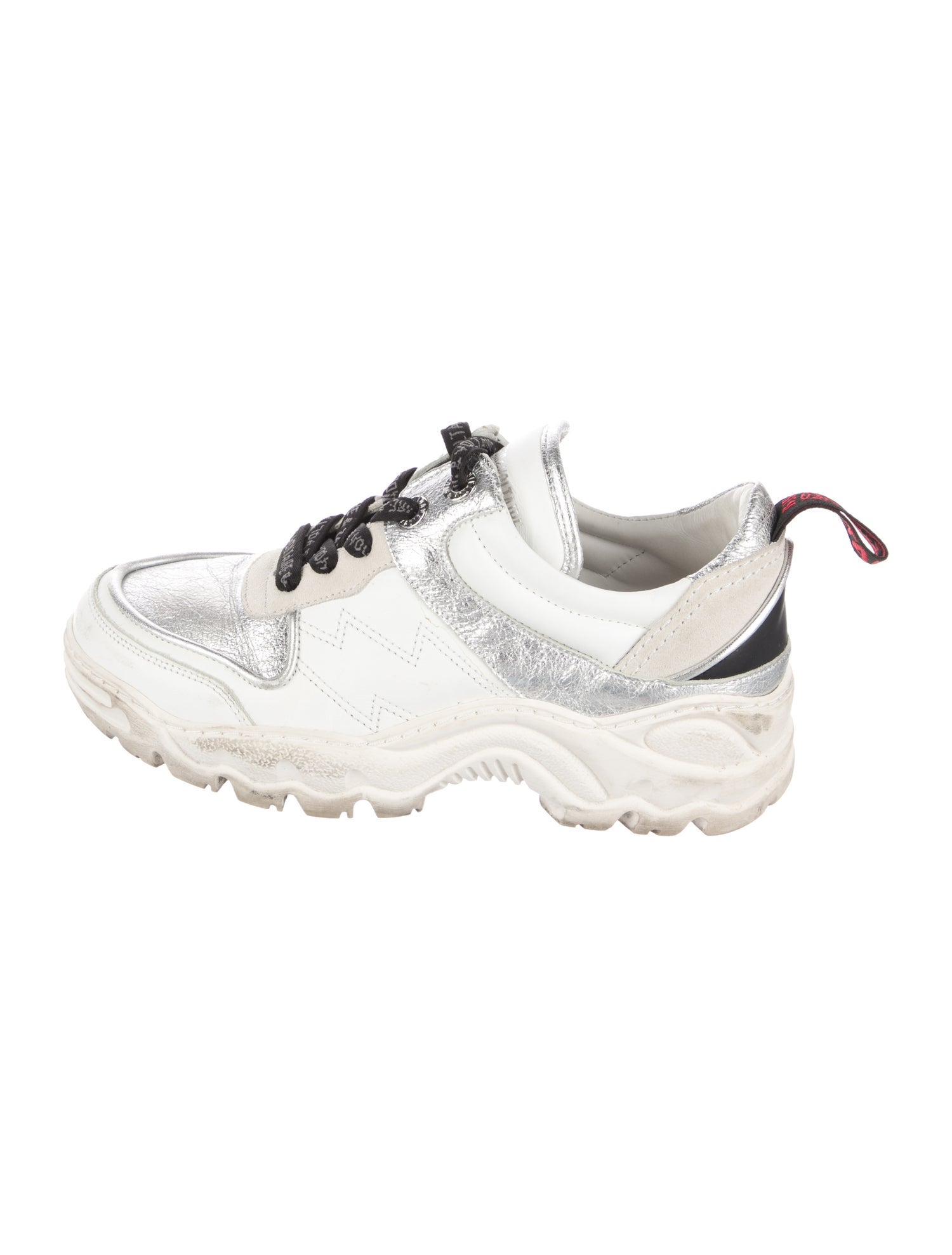 Zadig & Voltaire Leather Chunky Sneakers