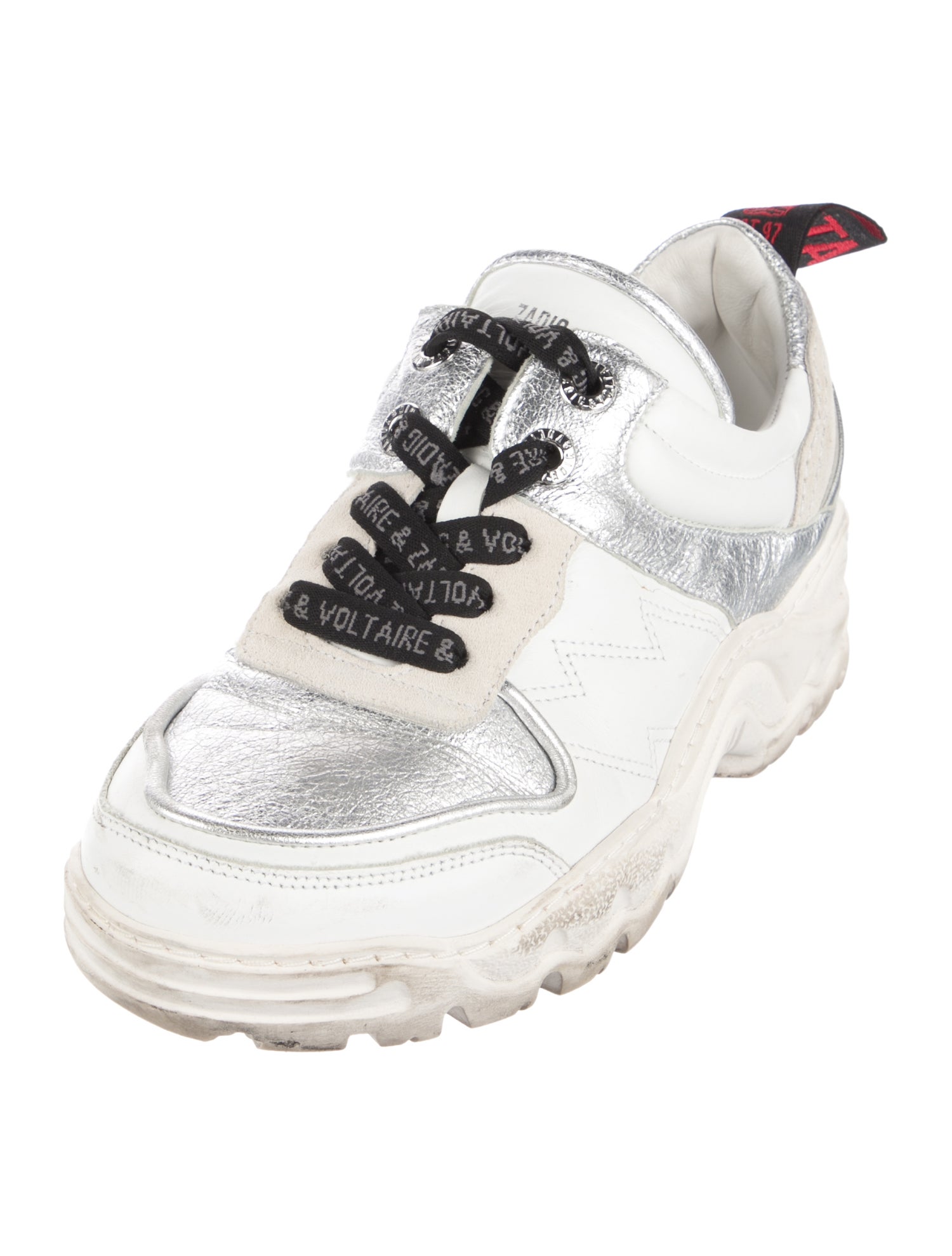 Zadig & Voltaire Leather Chunky Sneakers