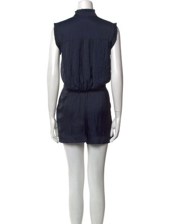 Zadig & Voltaire Mock Neck Romper