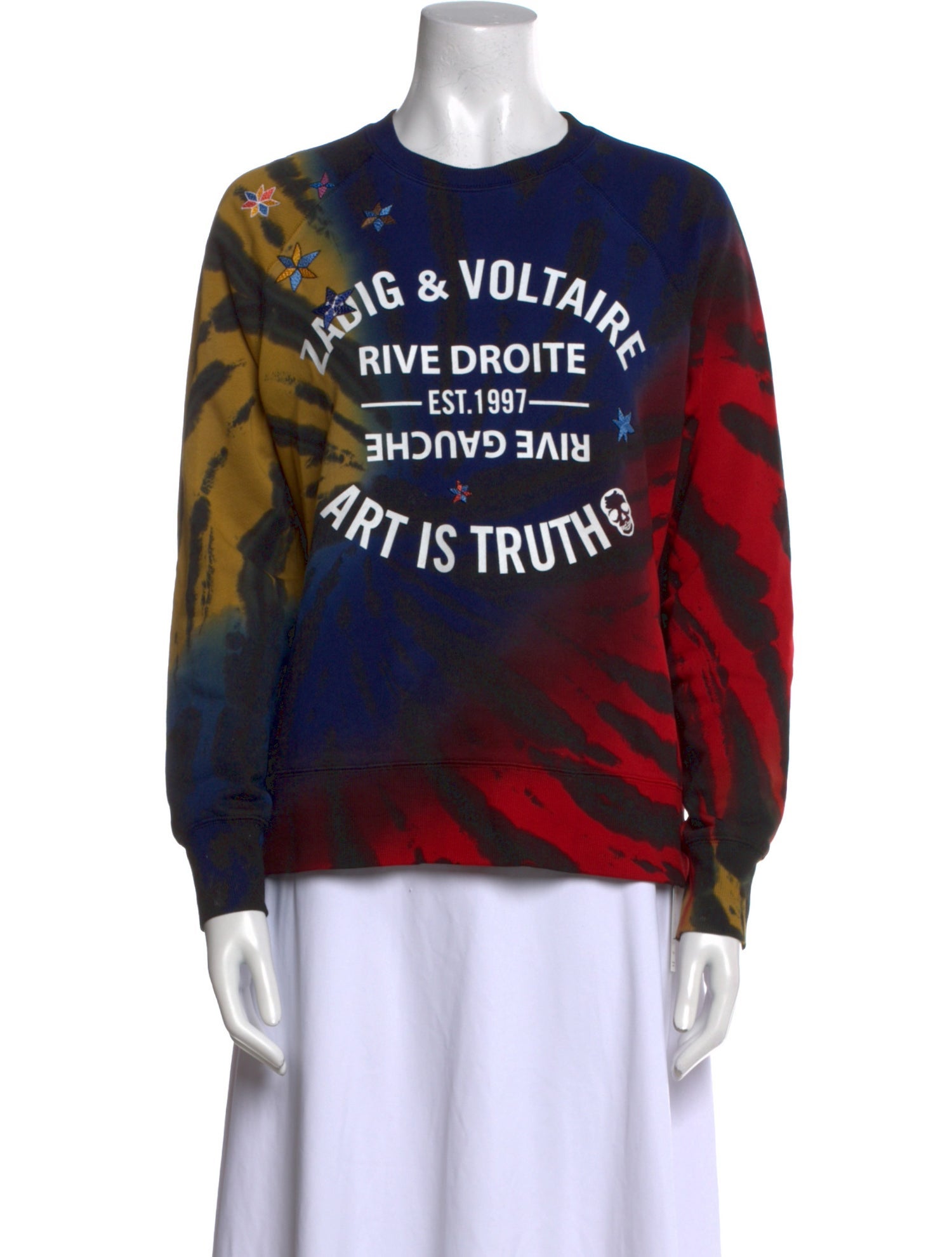 Zadig & Voltaire Printed Crew Neck Sweatshirt