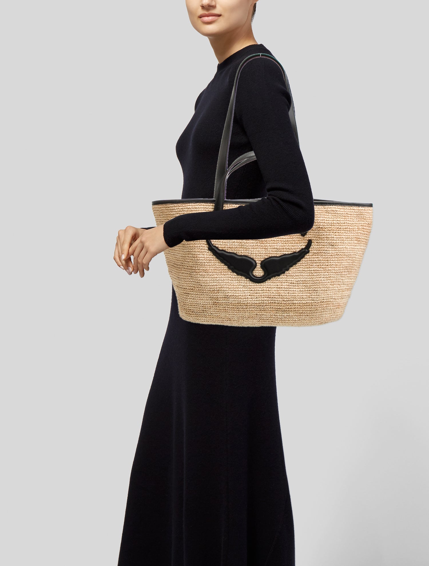Zadig & Voltaire Raffia Tote