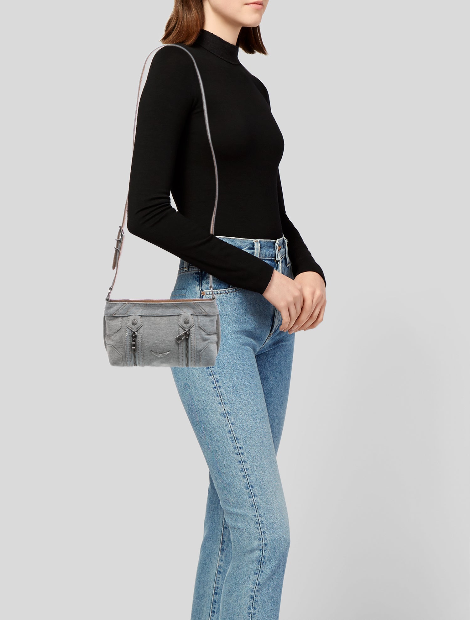 Zadig & Voltaire Denim Crossbody Bag