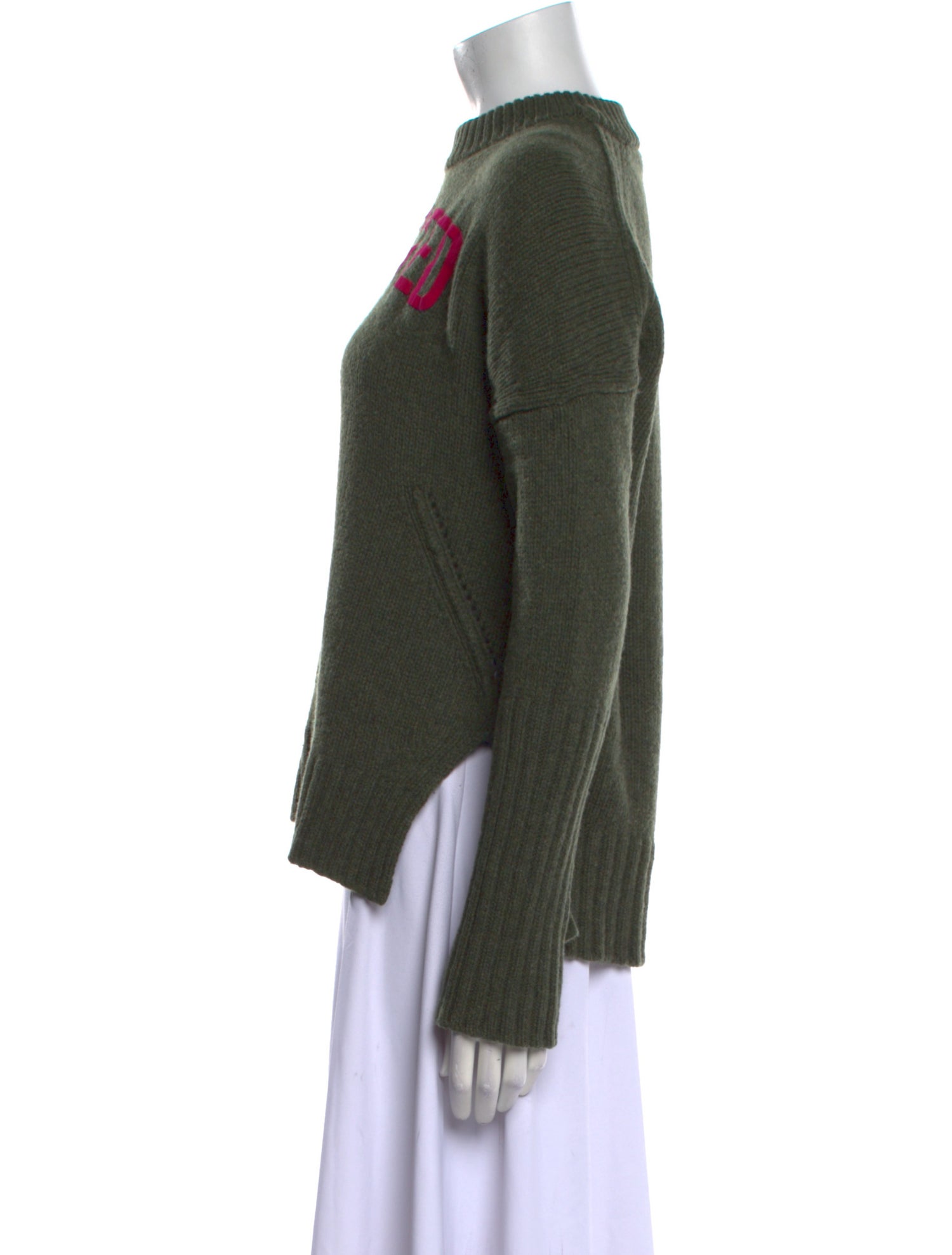 Zadig & Voltaire Merino Wool Graphic Print Sweater