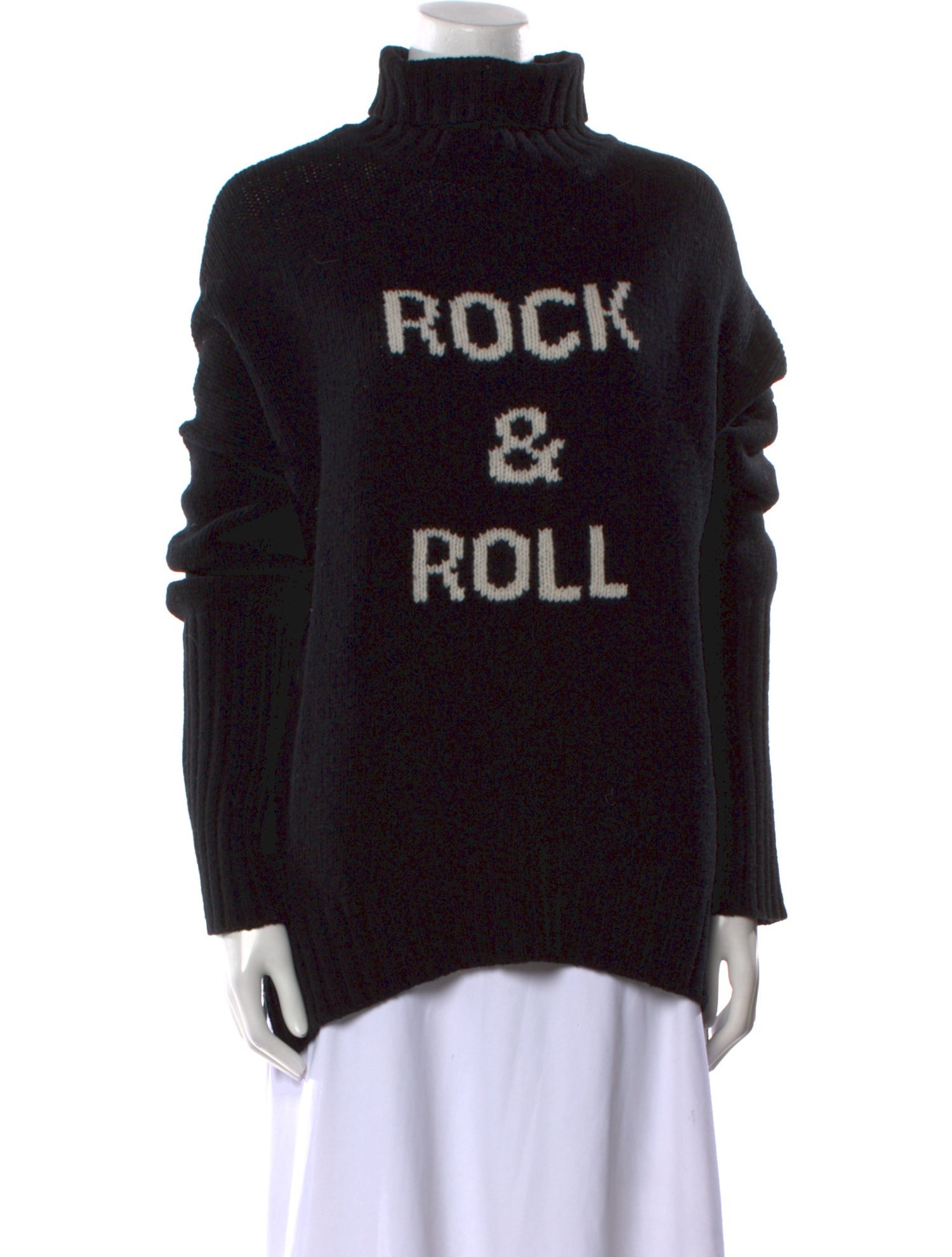 Zadig & Voltaire Merino Wool Graphic Print Sweater