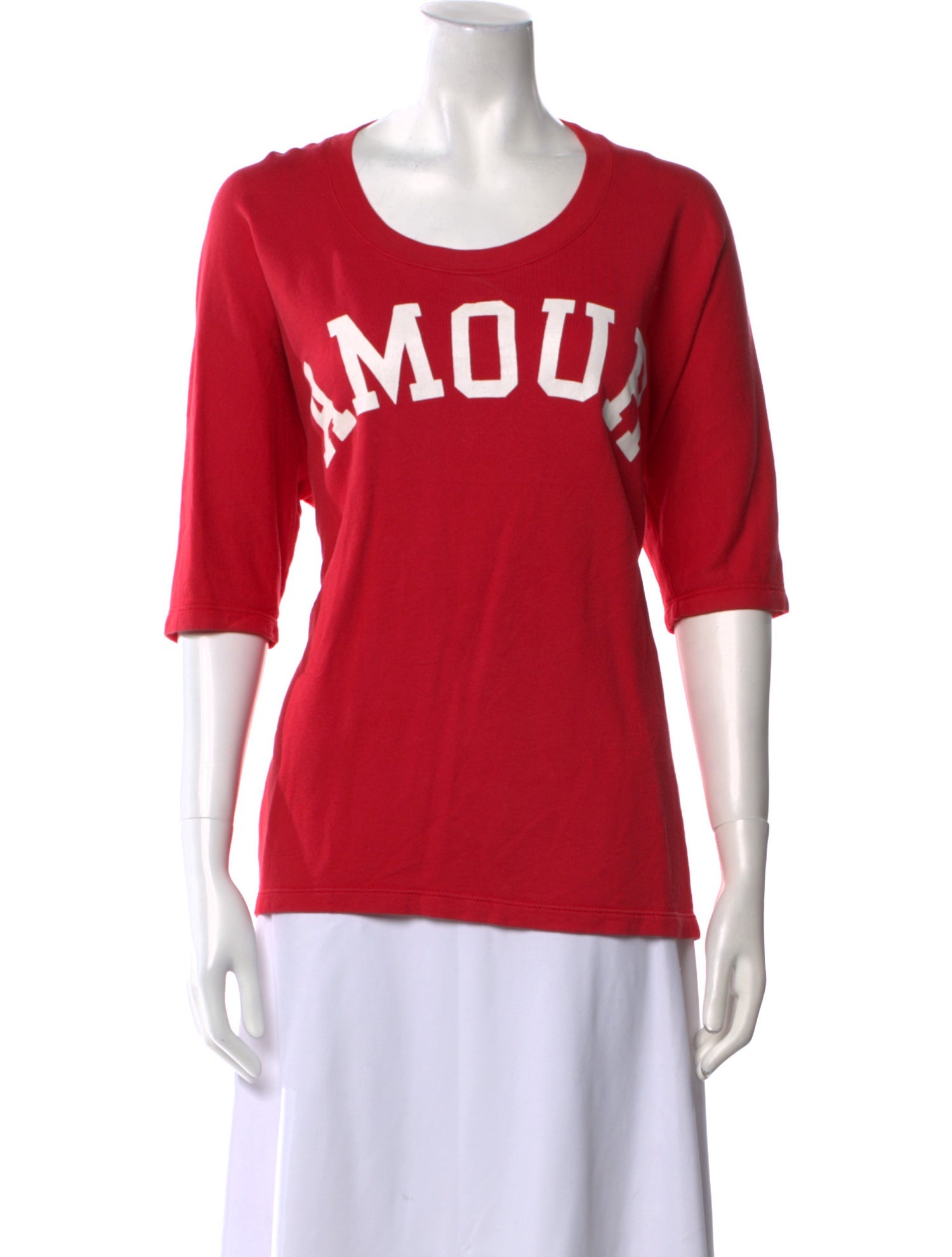 Zadig & Voltaire Graphic Print Scoop Neck T-Shirt