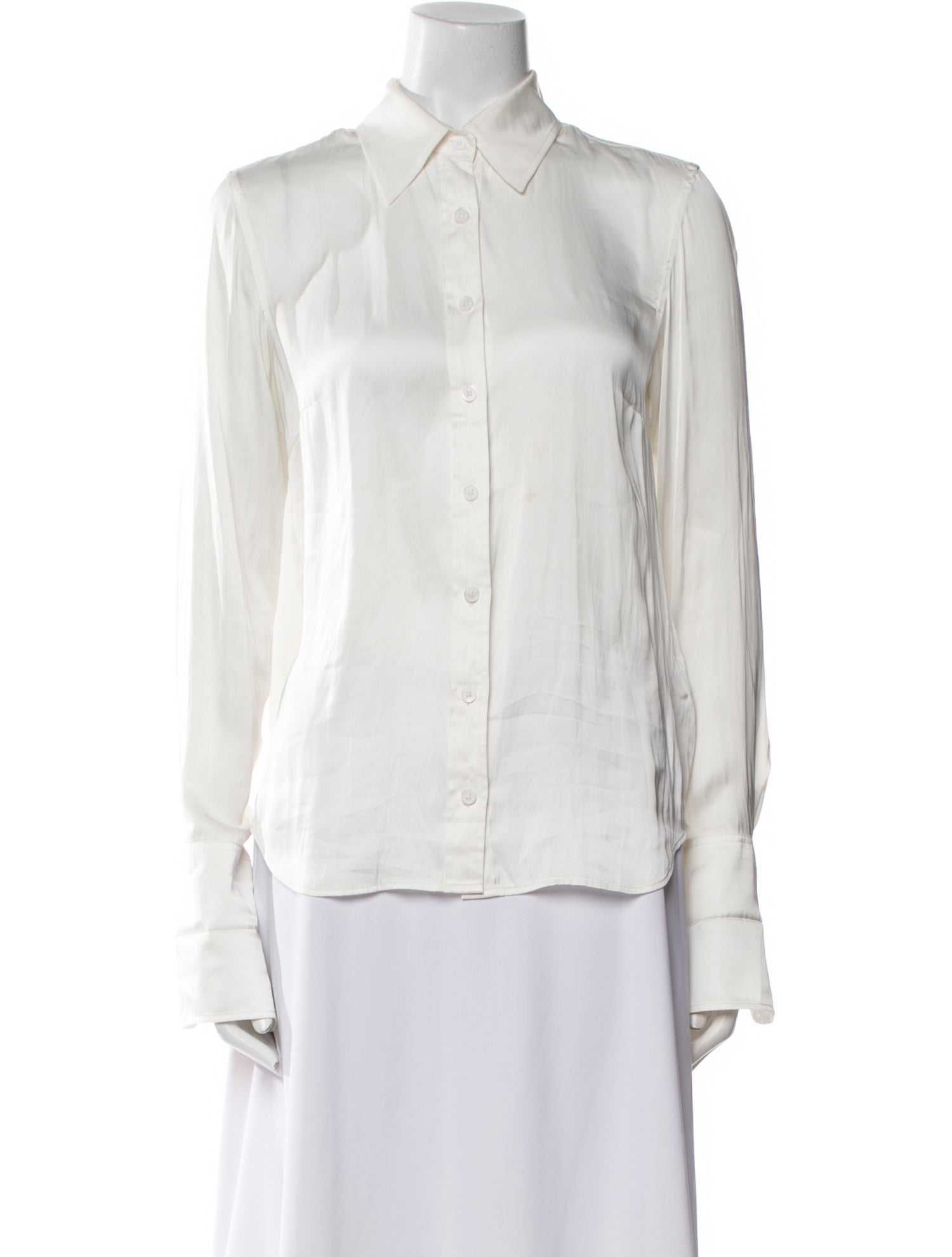Zadig & Voltaire Long Sleeve Button-Up Top