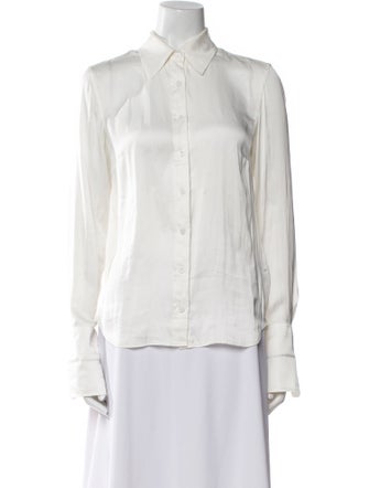 Zadig & Voltaire Long Sleeve Button-Up Top