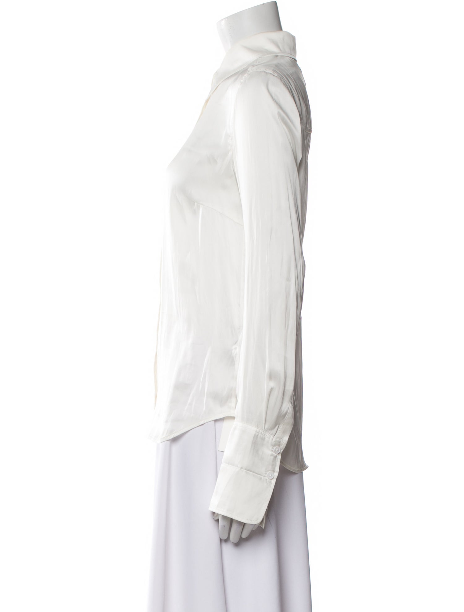 Zadig & Voltaire Long Sleeve Button-Up Top