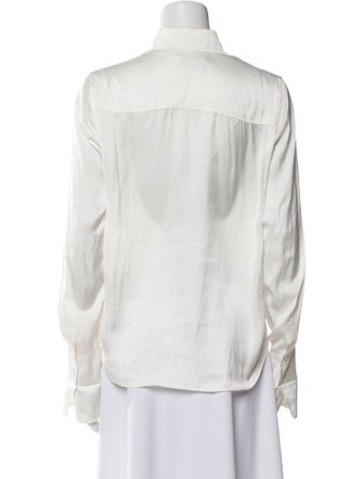 Zadig & Voltaire Long Sleeve Button-Up Top