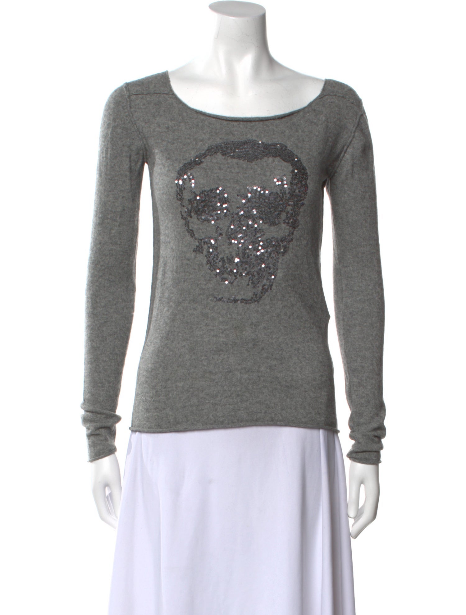 Zadig & Voltaire Cashmere Graphic Print Sweater