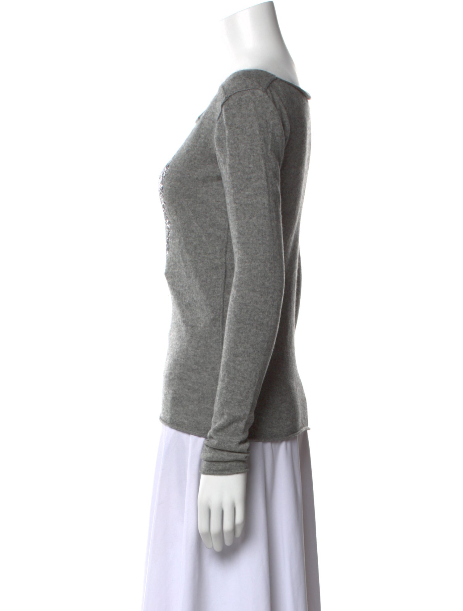 Zadig & Voltaire Cashmere Graphic Print Sweater