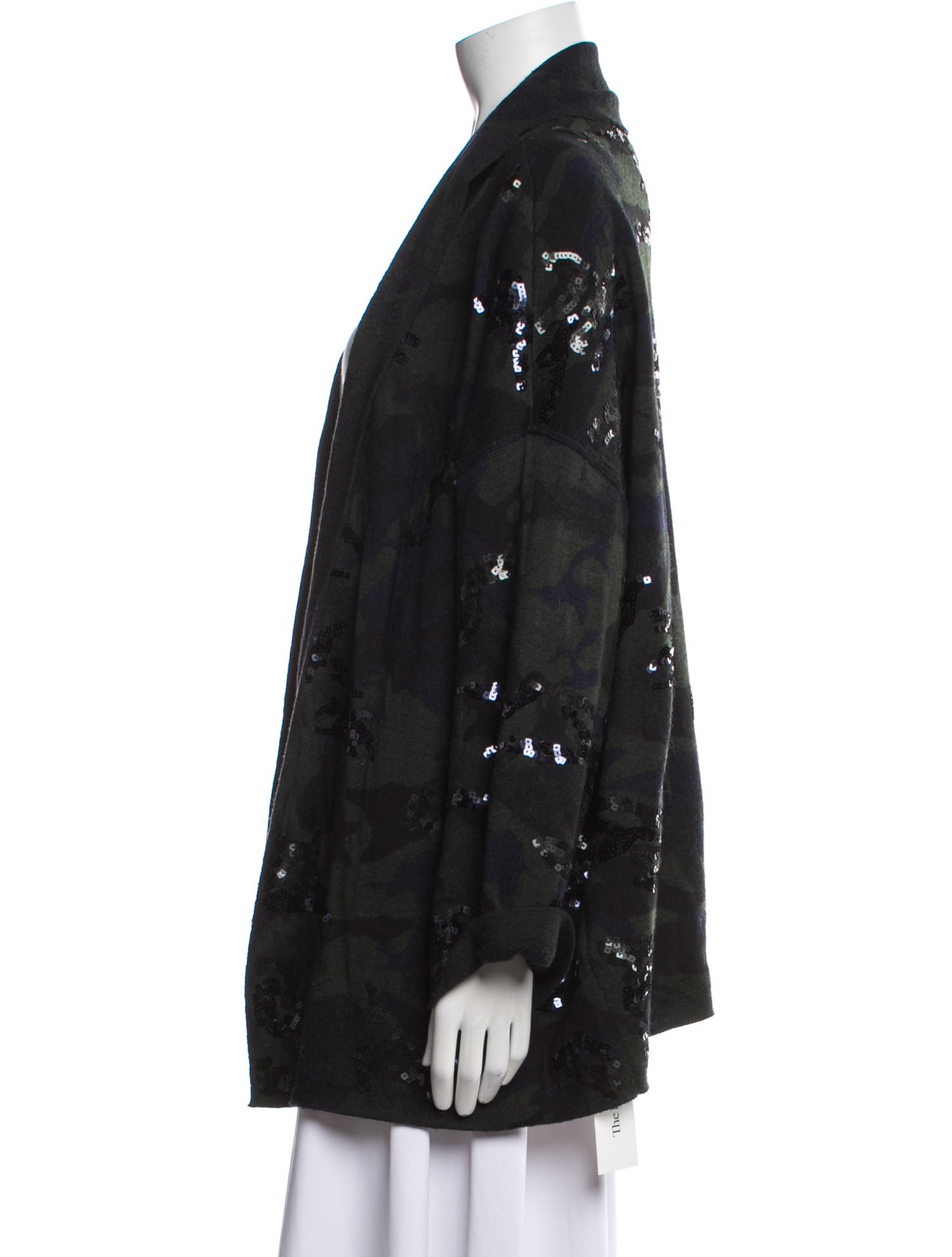 Zadig & Voltaire Merino Wool Open Front Sweater