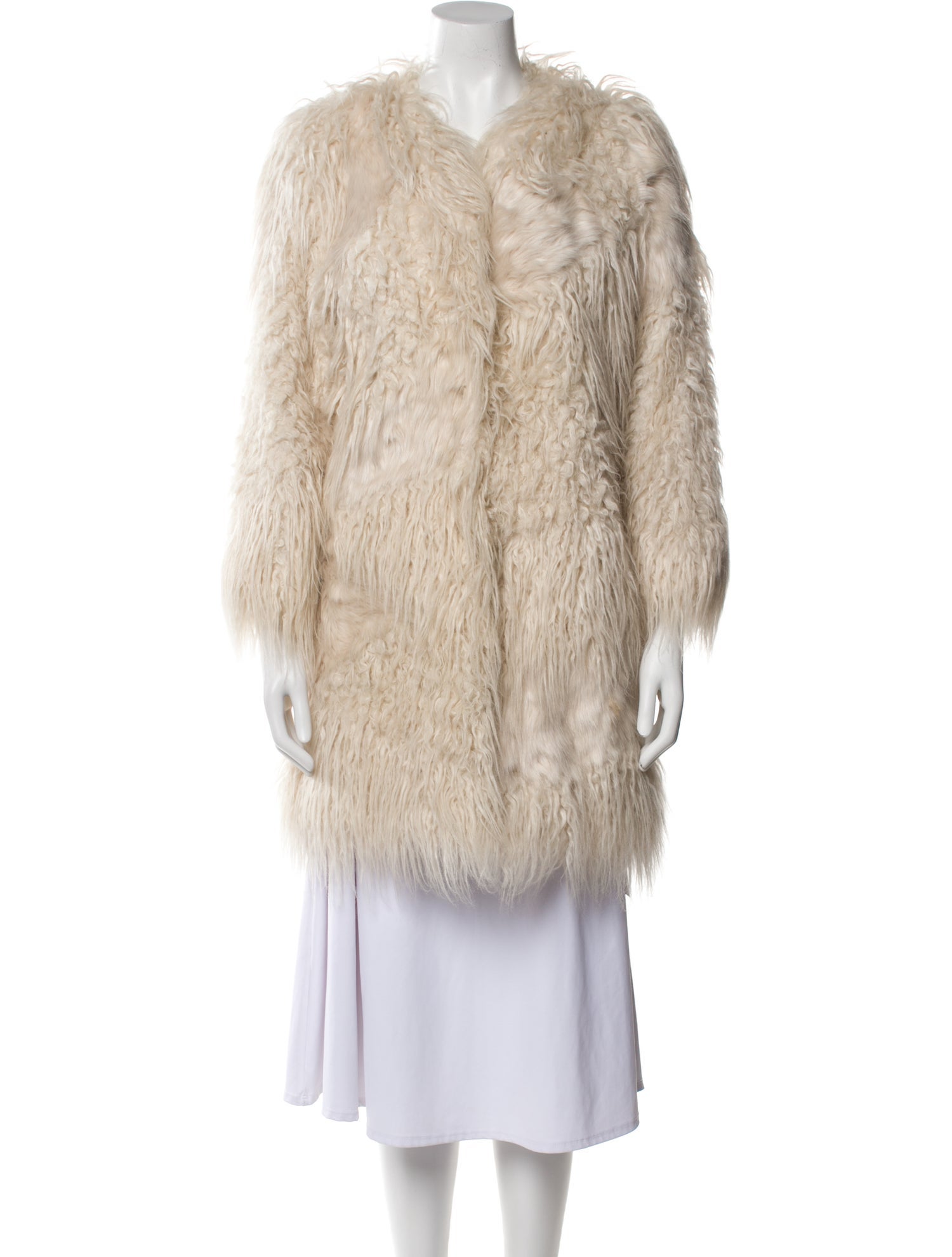 Zadig & Voltaire Faux Fur Faux Fur Coat