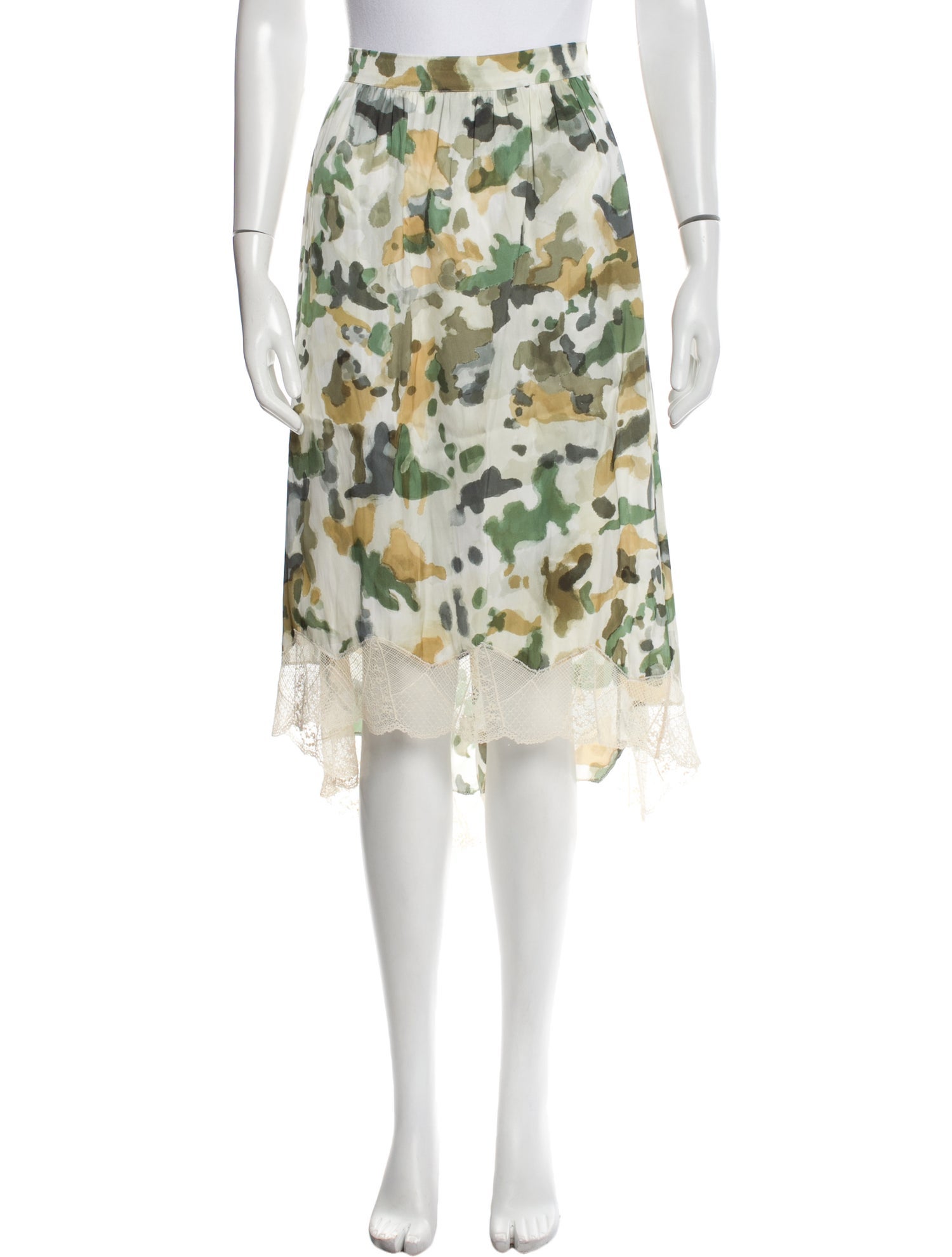 Zadig & Voltaire Printed Midi Length Skirt