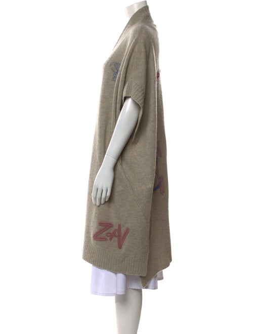 Zadig & Voltaire Cashmere Open Front Sweater