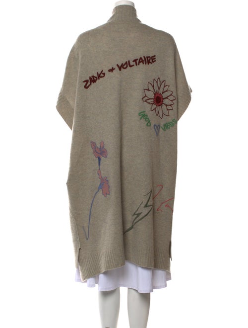 Zadig & Voltaire Cashmere Open Front Sweater