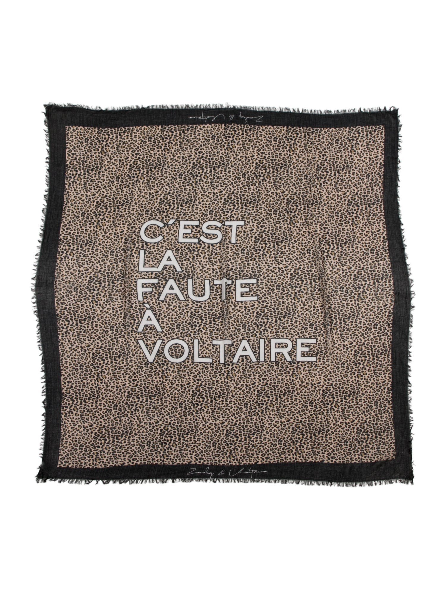 Zadig & Voltaire Printed Scarf