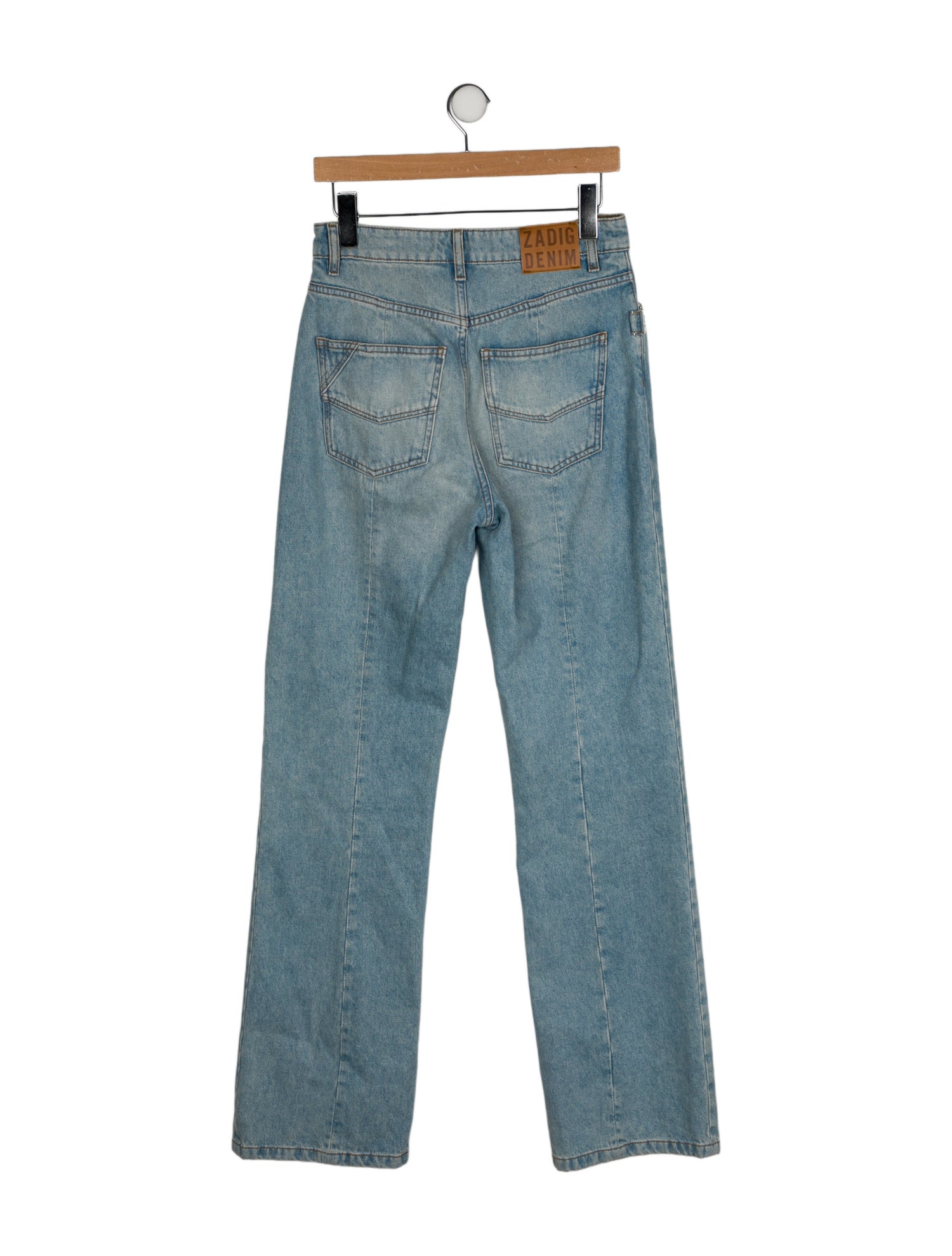 Zadig & Voltaire High-Rise Wide Leg Jeans