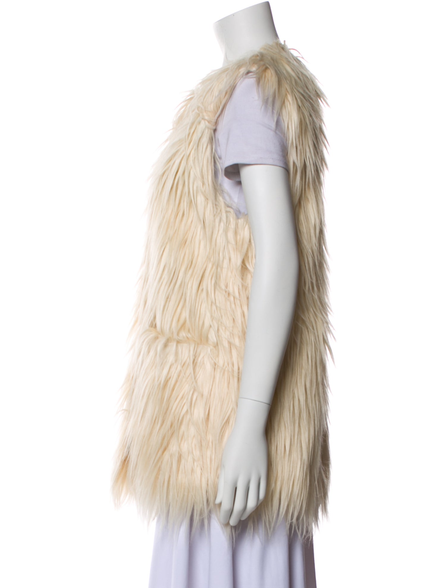 Zadig & Voltaire Faux Fur Vest