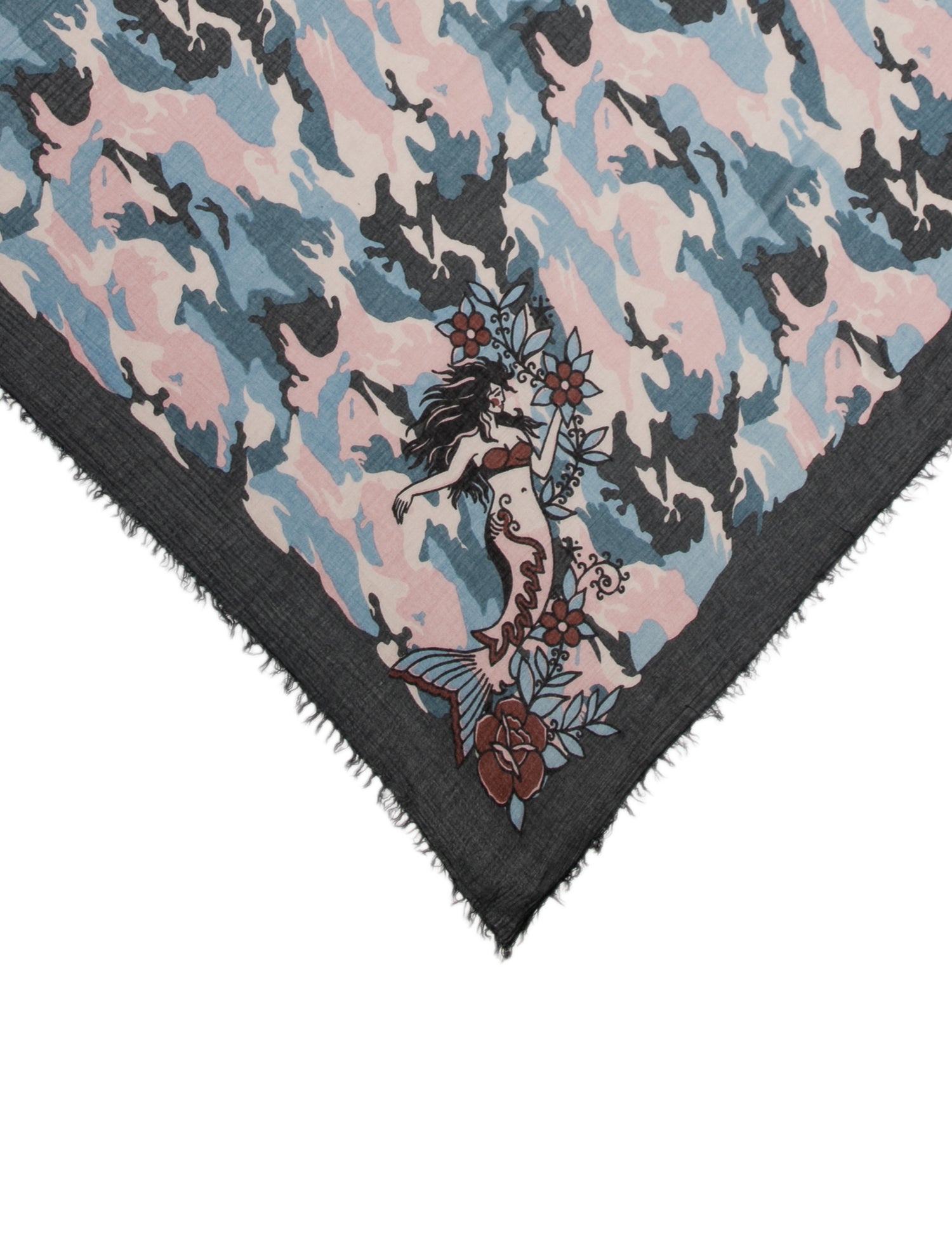 Zadig & Voltaire Wool Printed Scarf