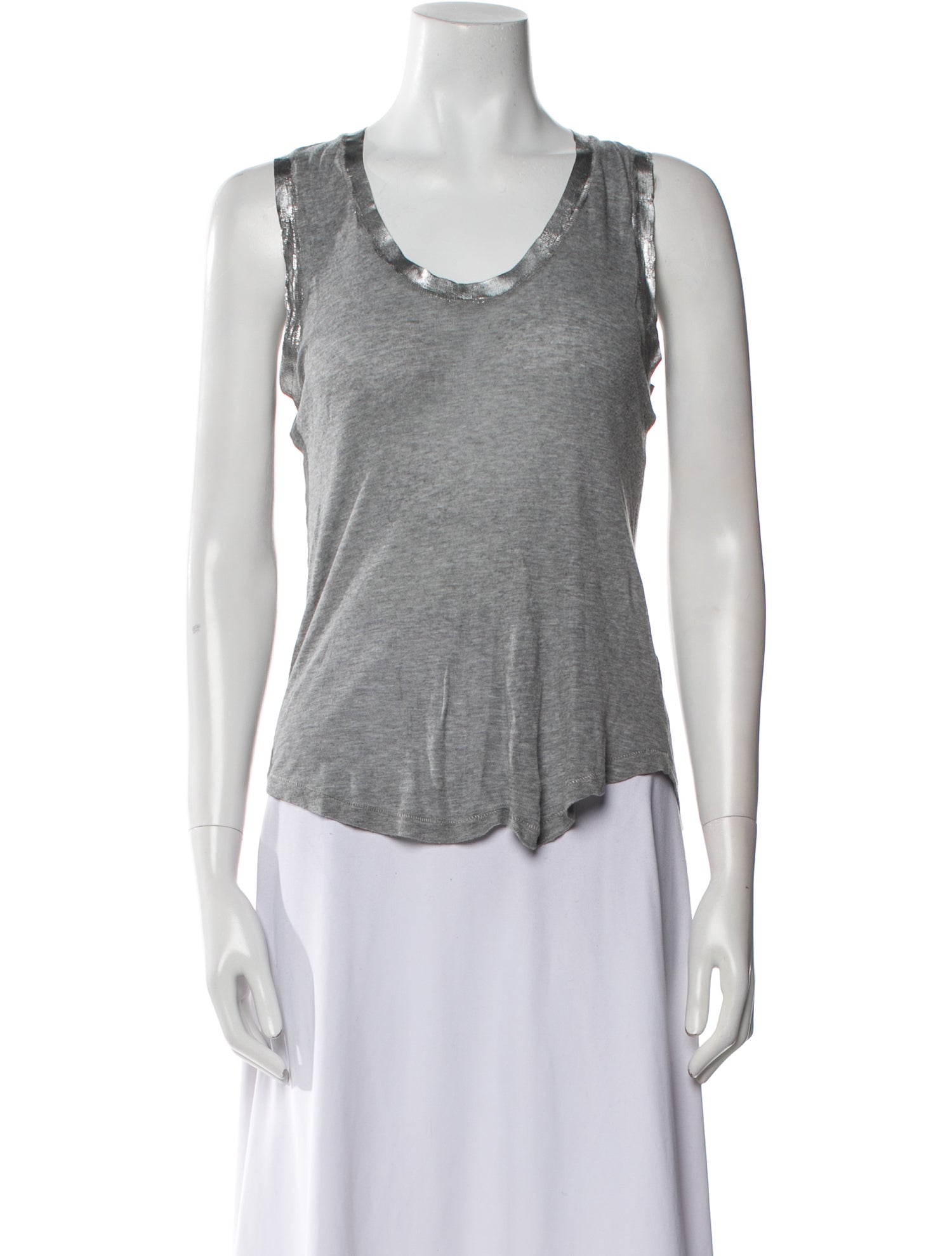 Zadig & Voltaire Scoop Neck Sleeveless Top