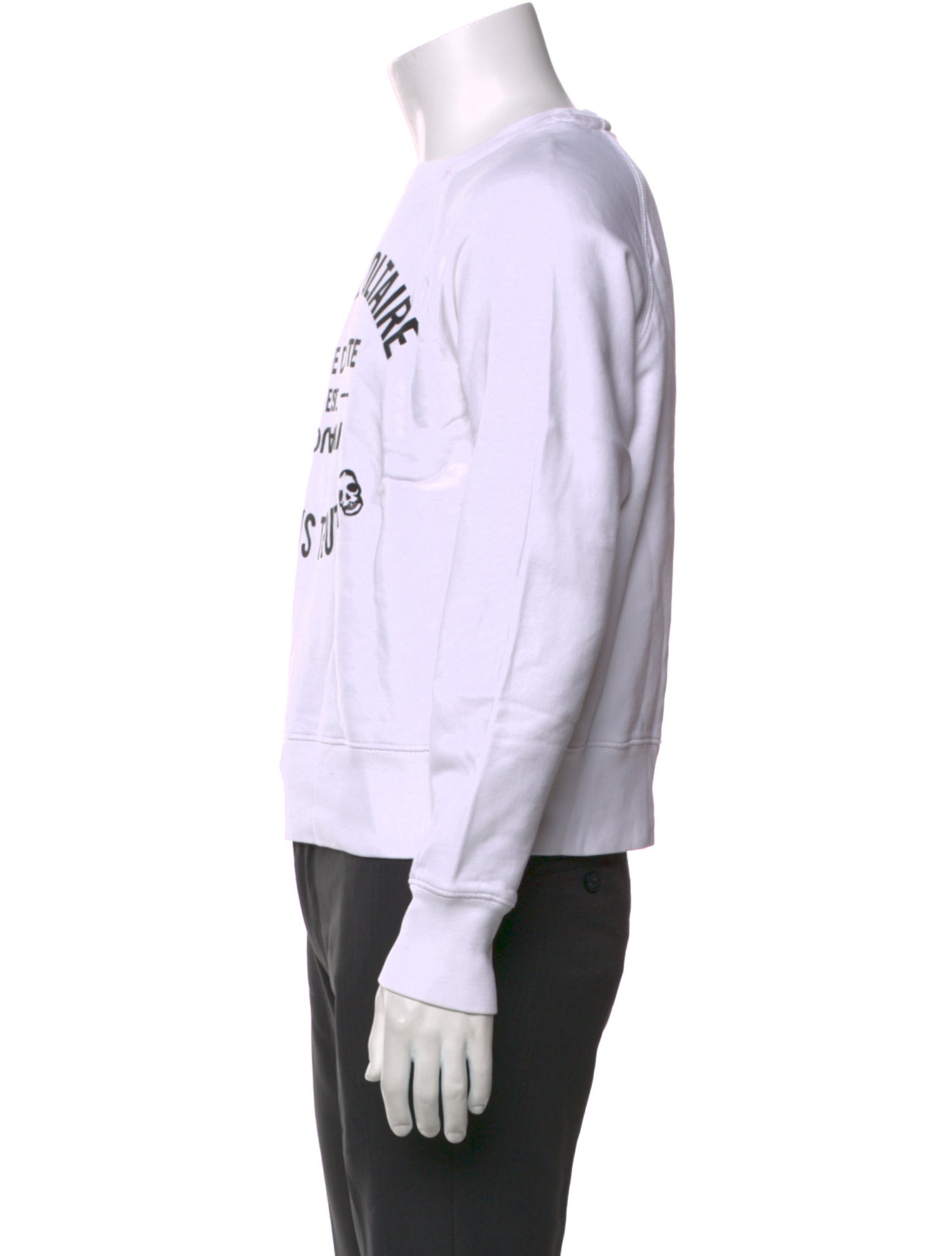 Zadig & Voltaire Graphic Print Crew Neck Sweatshirt