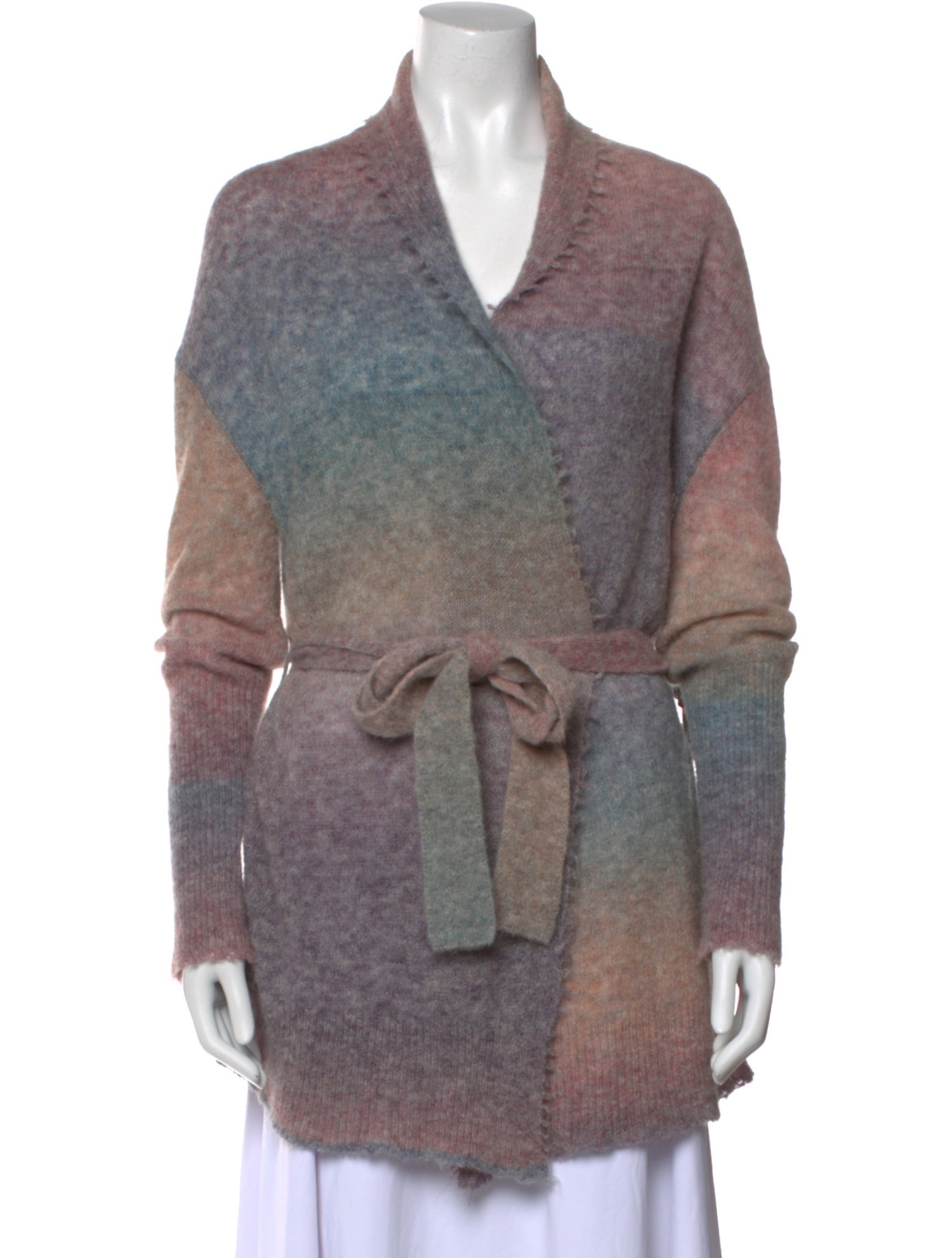 Zadig & Voltaire Alpaca Colorblock Pattern Sweater w/ Tags