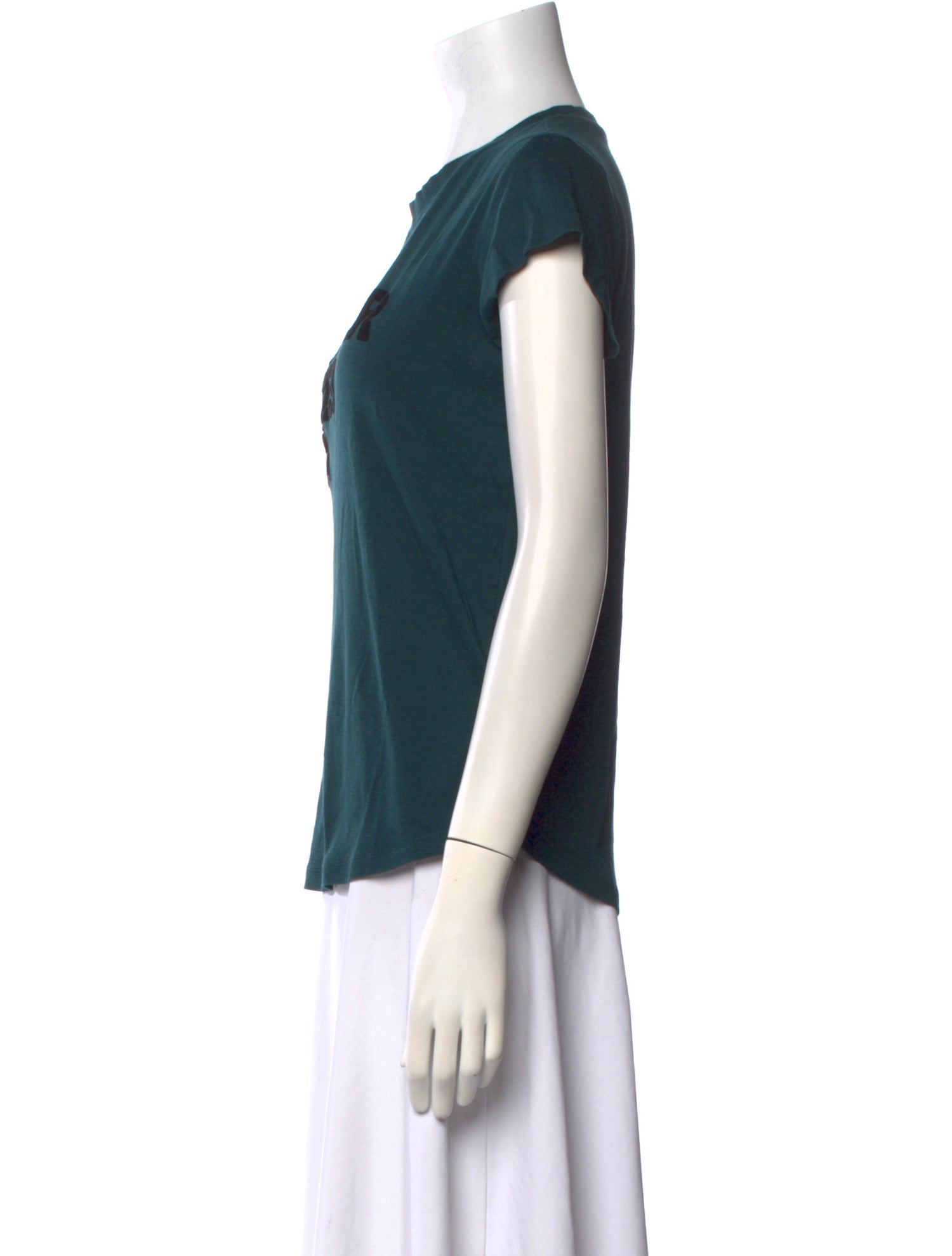 Zadig & Voltaire Graphic Print Crew Neck T-Shirt