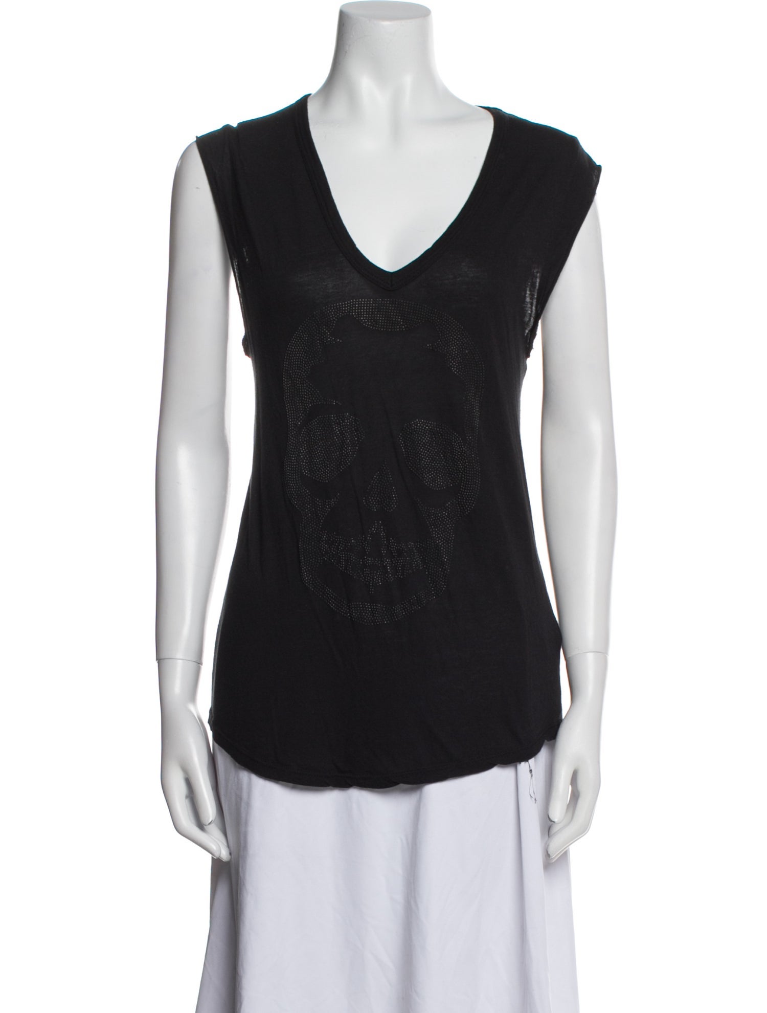 Zadig & Voltaire V-Neck Sleeveless Top