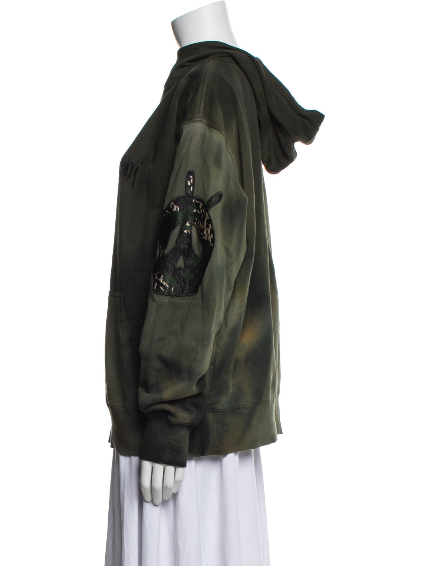 Zadig & Voltaire Tie-Dye Print Mock Neck Sweater