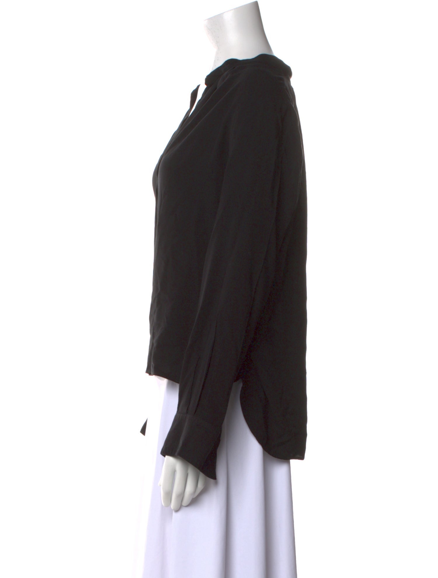 Zadig & Voltaire V-Neck Long Sleeve Blouse