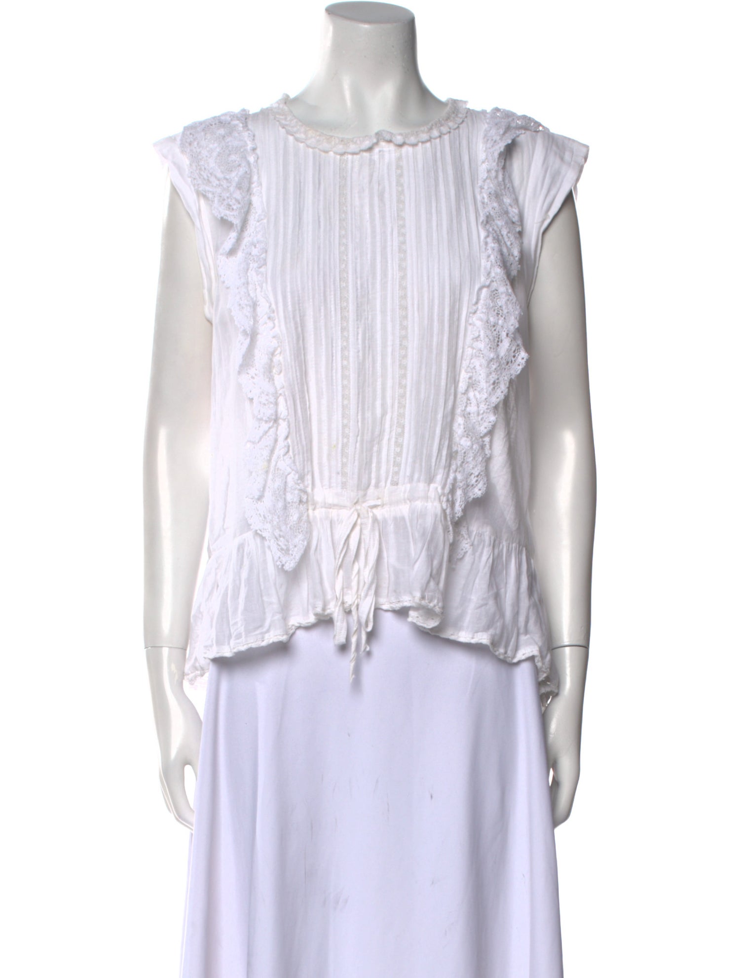 Zadig & Voltaire Striped Scoop Neck Blouse